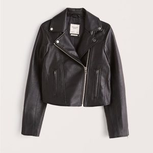 Abercrombie Vegan Leather Jacket